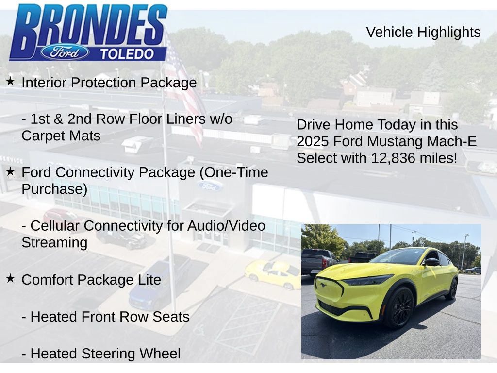 Used 2025 Ford Mustang Mach-E Select w/ Comfort Package Lite AWD/4WD image 12