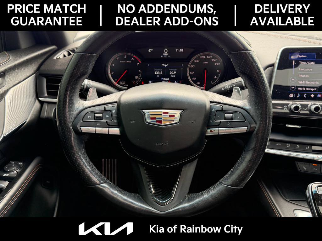 Used 2021 Cadillac CT4 V w/ Driver Awareness Plus Package image 26