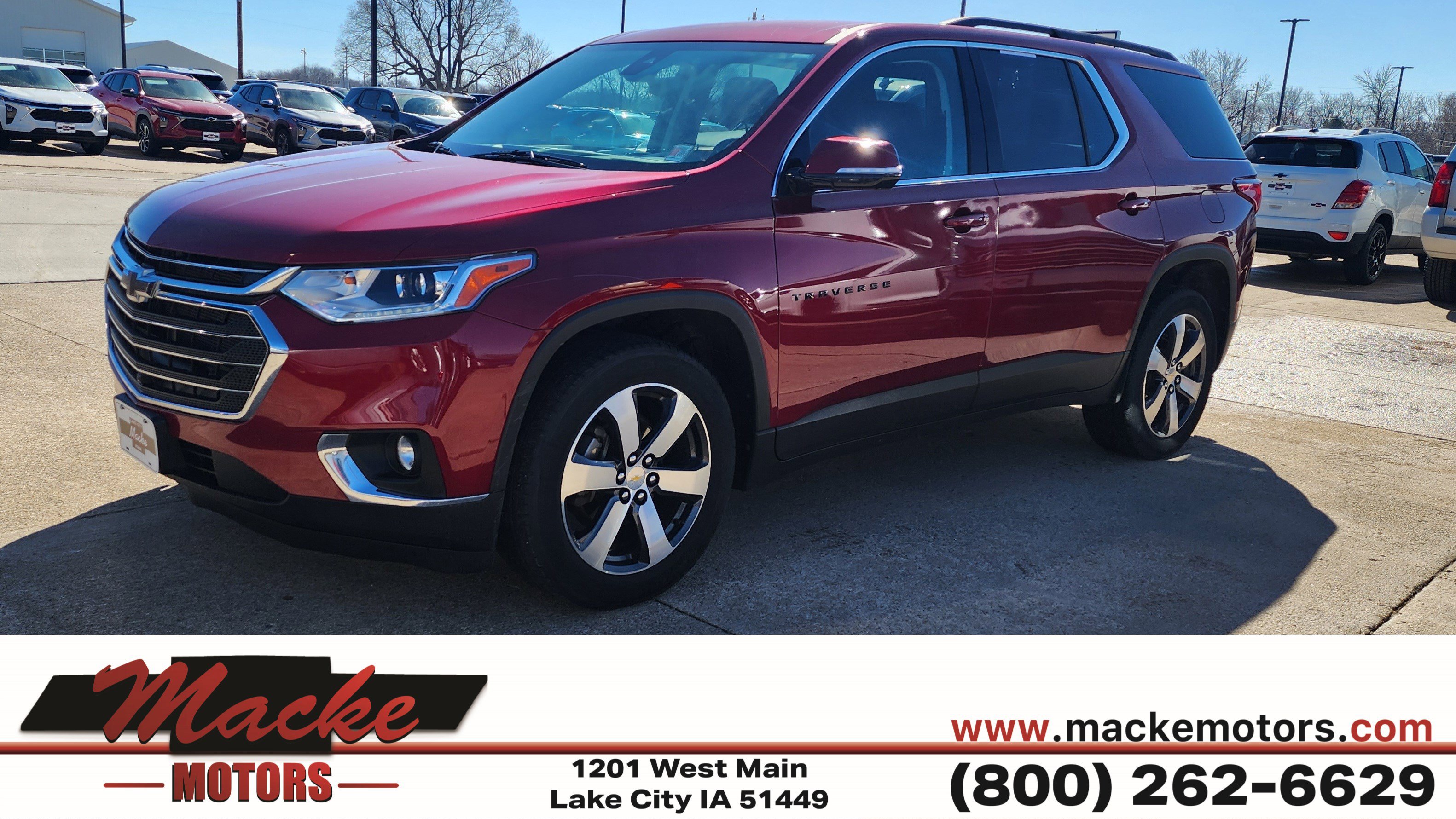 Used 2020 Chevrolet Traverse LT w/ LT Premium Package