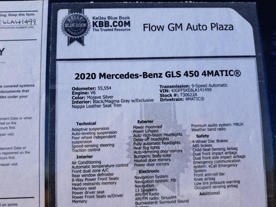 Used 2020 Mercedes-Benz GLS 450 4MATIC image 35