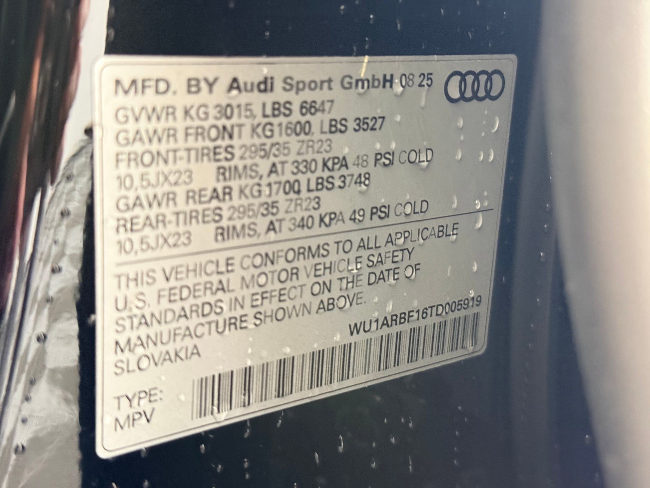 New 2026 Audi RS Q8 performance image 18