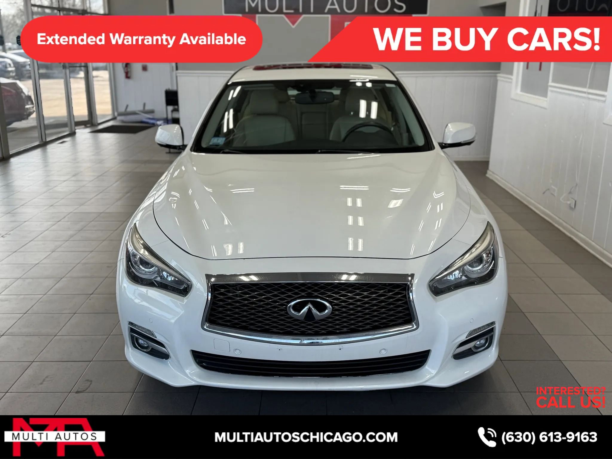 Used 2015 INFINITI Q50 Premium w/ Deluxe Touring Package image 7