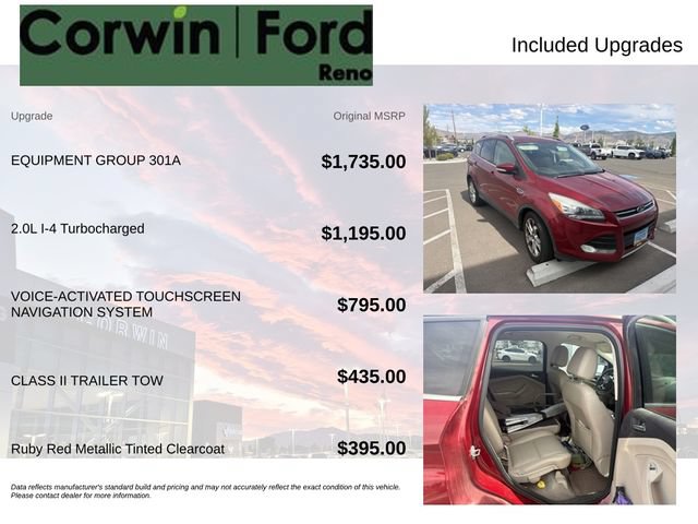 Used 2016 Ford Escape Titanium w/ Equipment Group 301A AWD/4WD image 8