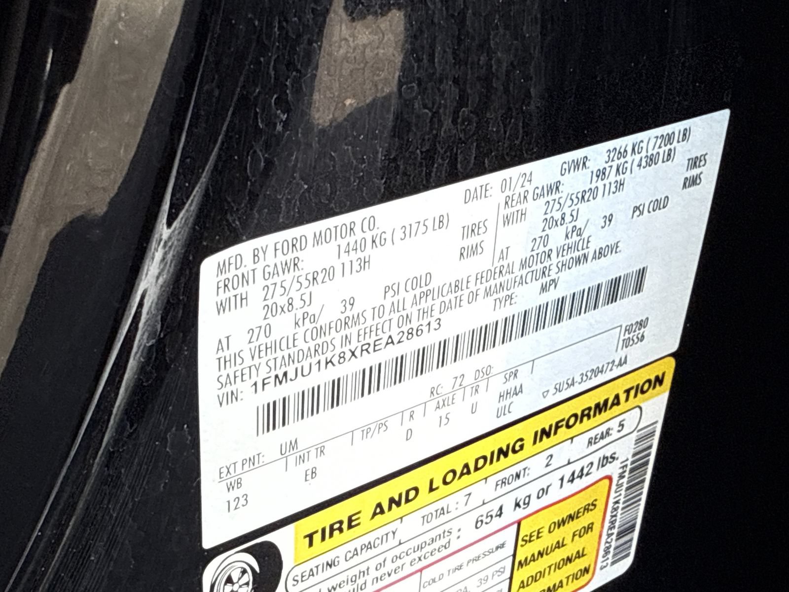 Certified 2024 Ford Expedition Limited RWD image 34