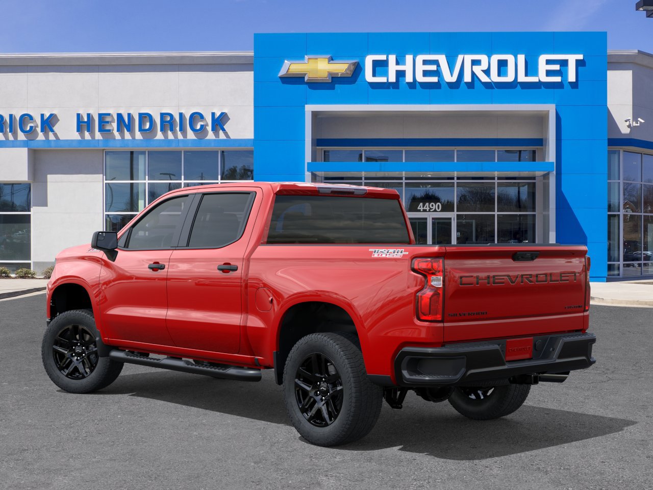 New 2026 Chevrolet Silverado 1500 Custom Trail Boss w/ Turbomax Blackout Package AWD/4WD image 5