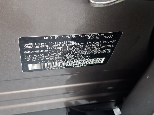 Certified 2022 Subaru Forester Premium AWD/4WD image 52