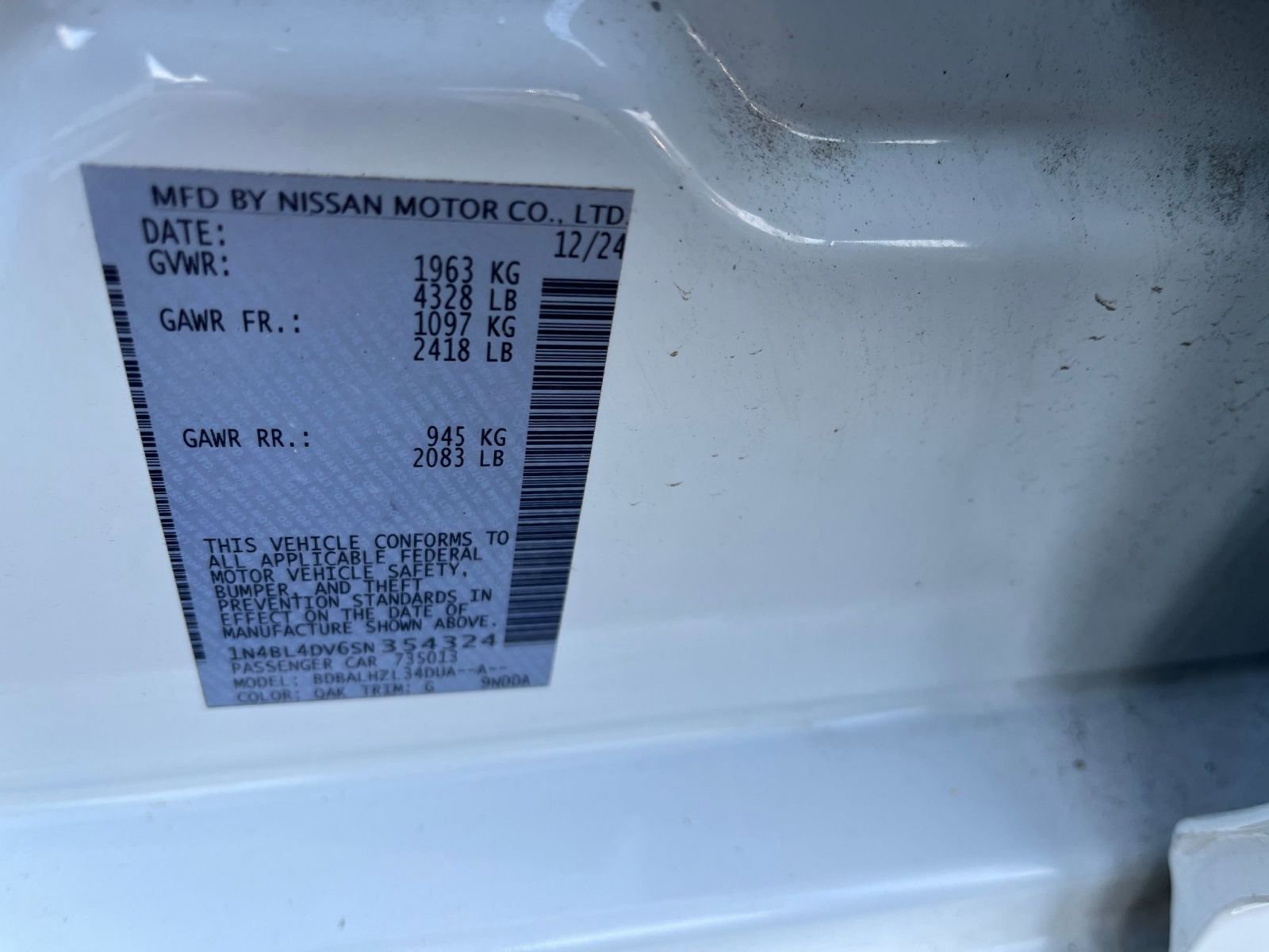 Used 2025 Nissan Altima 2.5 SV image 28