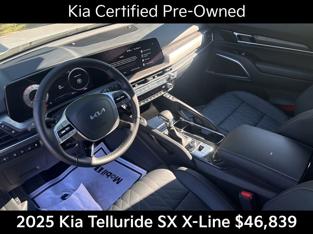 Certified 2025 Kia Telluride SX X-Line AWD/4WD image 11