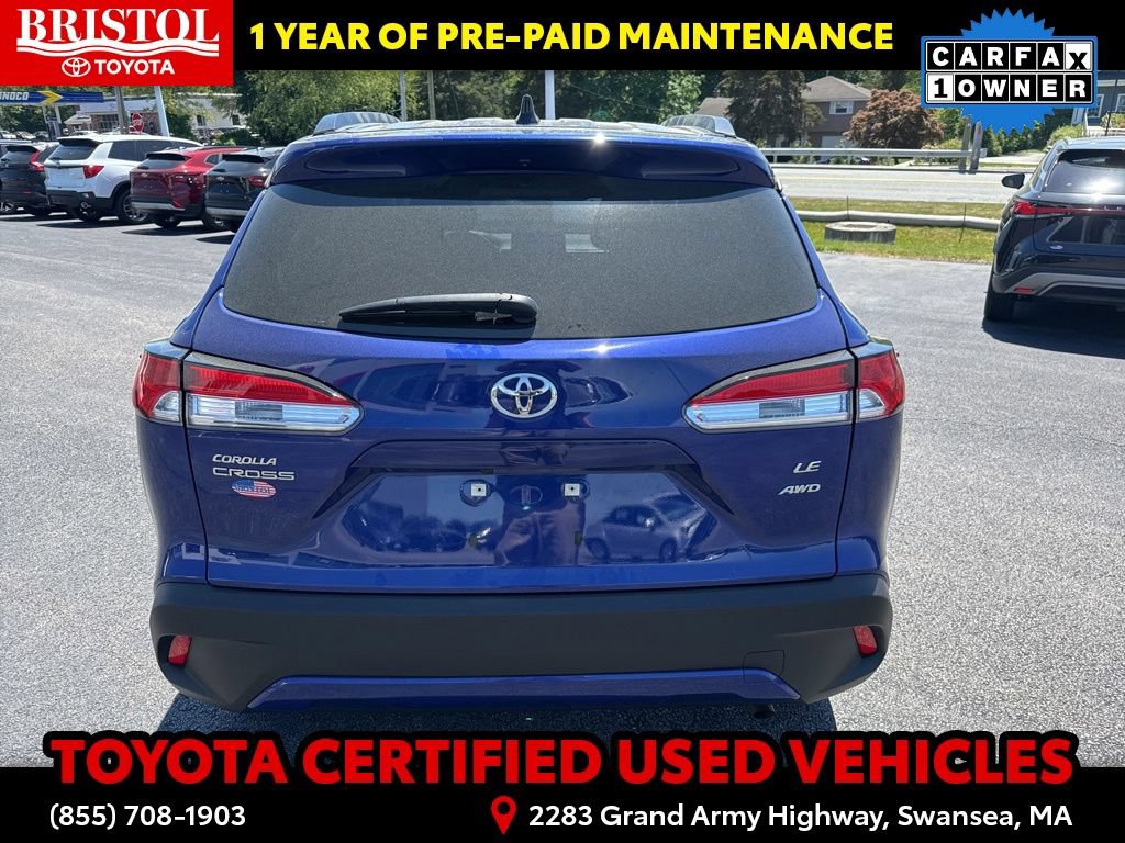 Certified 2025 Toyota Corolla Cross LE AWD/4WD image 8