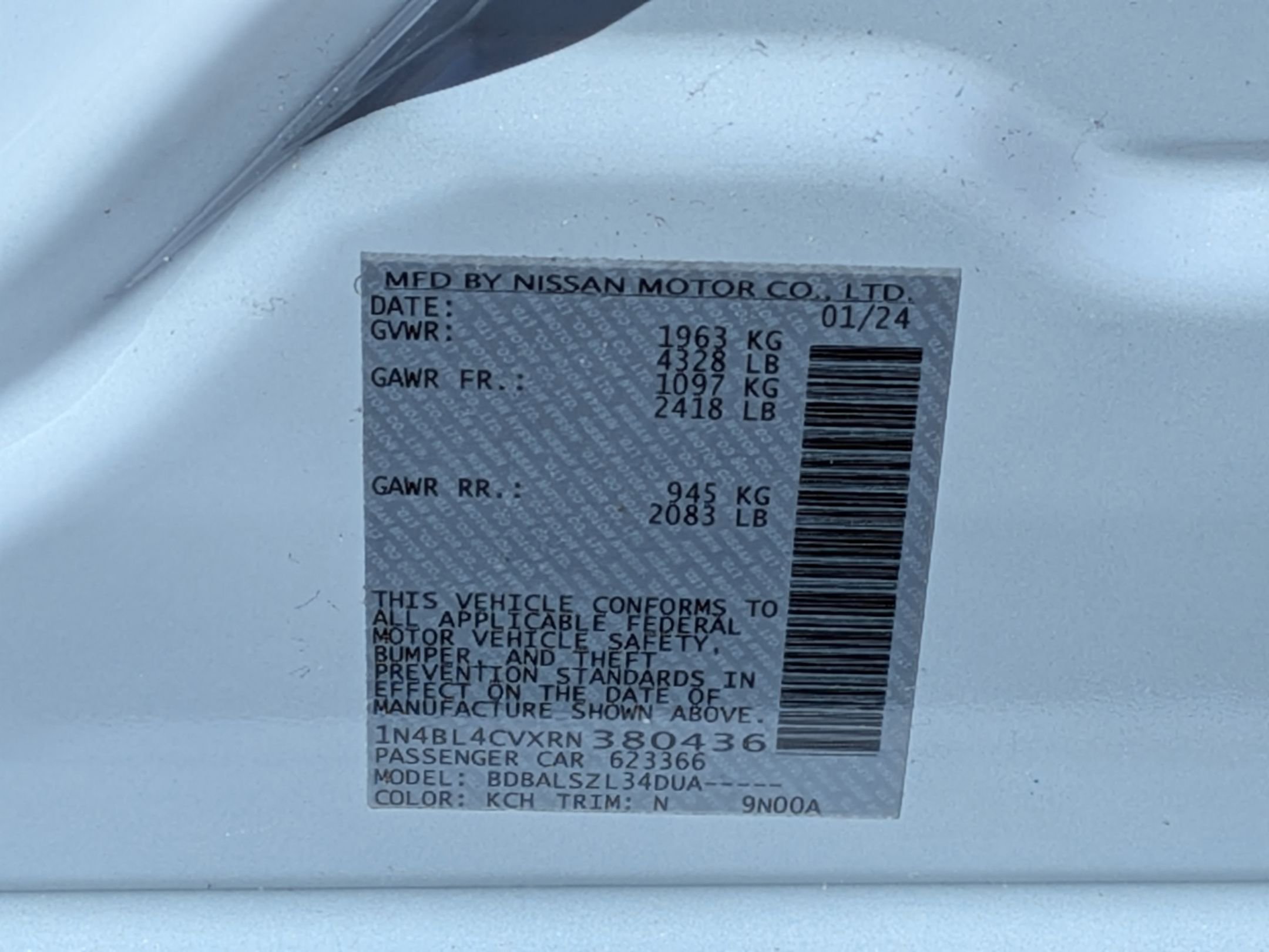 Used 2024 Nissan Altima 2.5 SR image 38