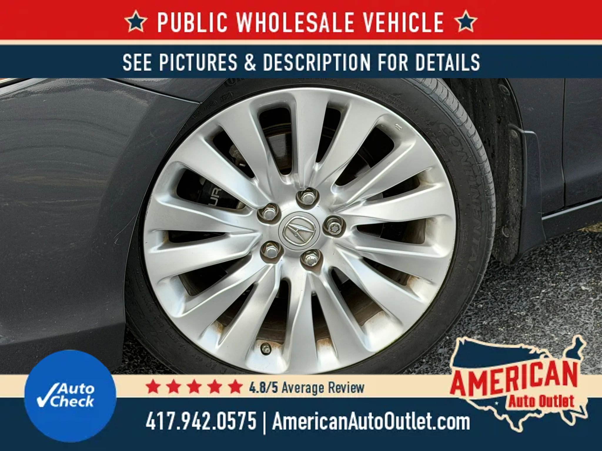 Used 2014 Acura RLX w/ Technology Package image 3