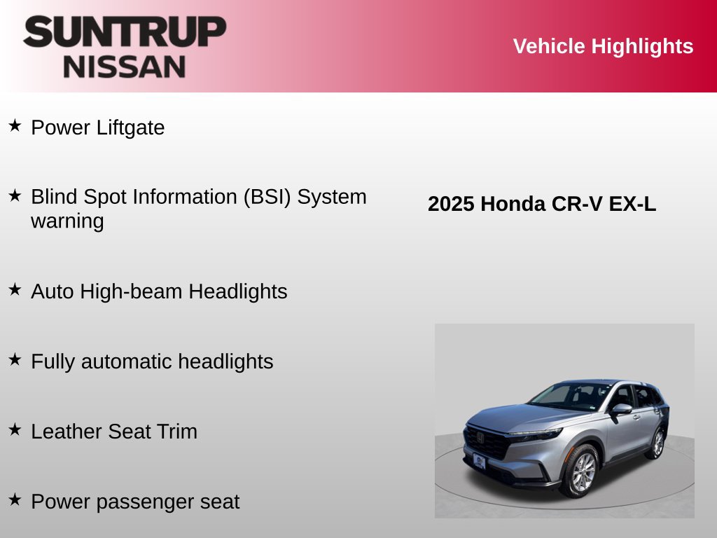 Used 2025 Honda CR-V EX-L image 15
