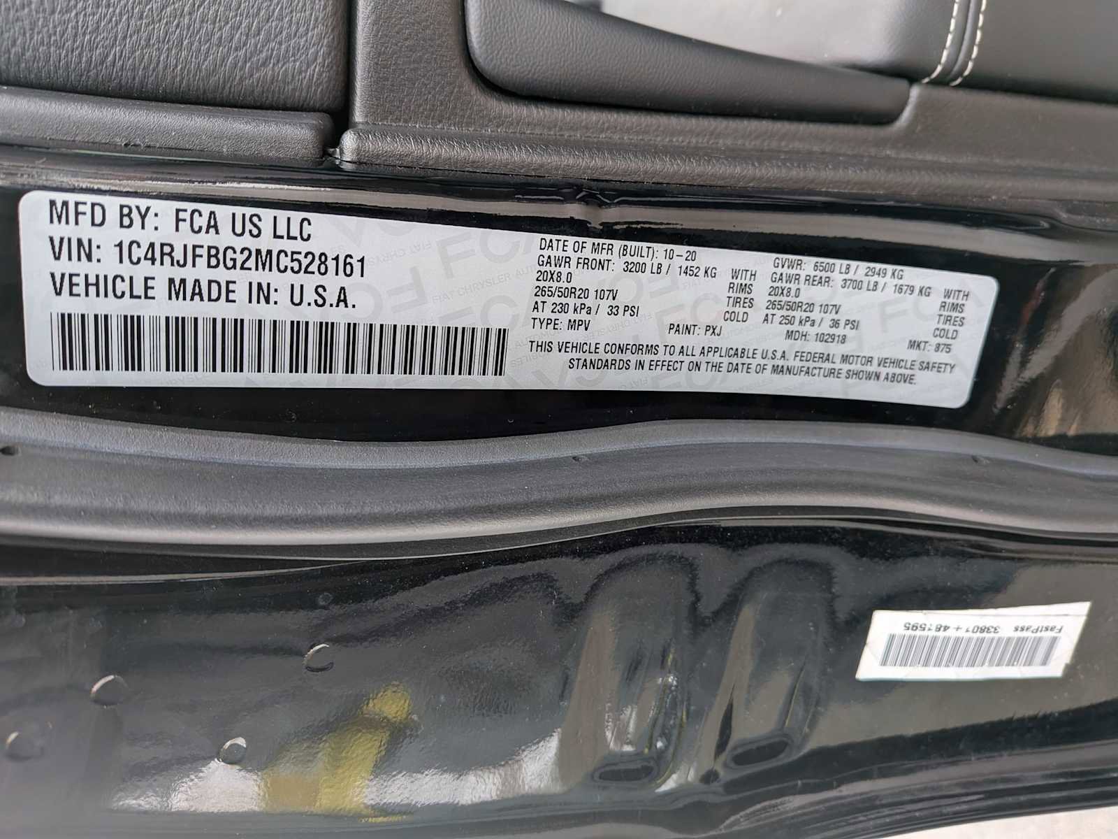 Used 2021 Jeep Grand Cherokee Limited w/ Quick Order Package 28K 80th image 33