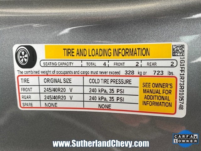 Certified 2024 Chevrolet Camaro LT w/ Technology Package image 41