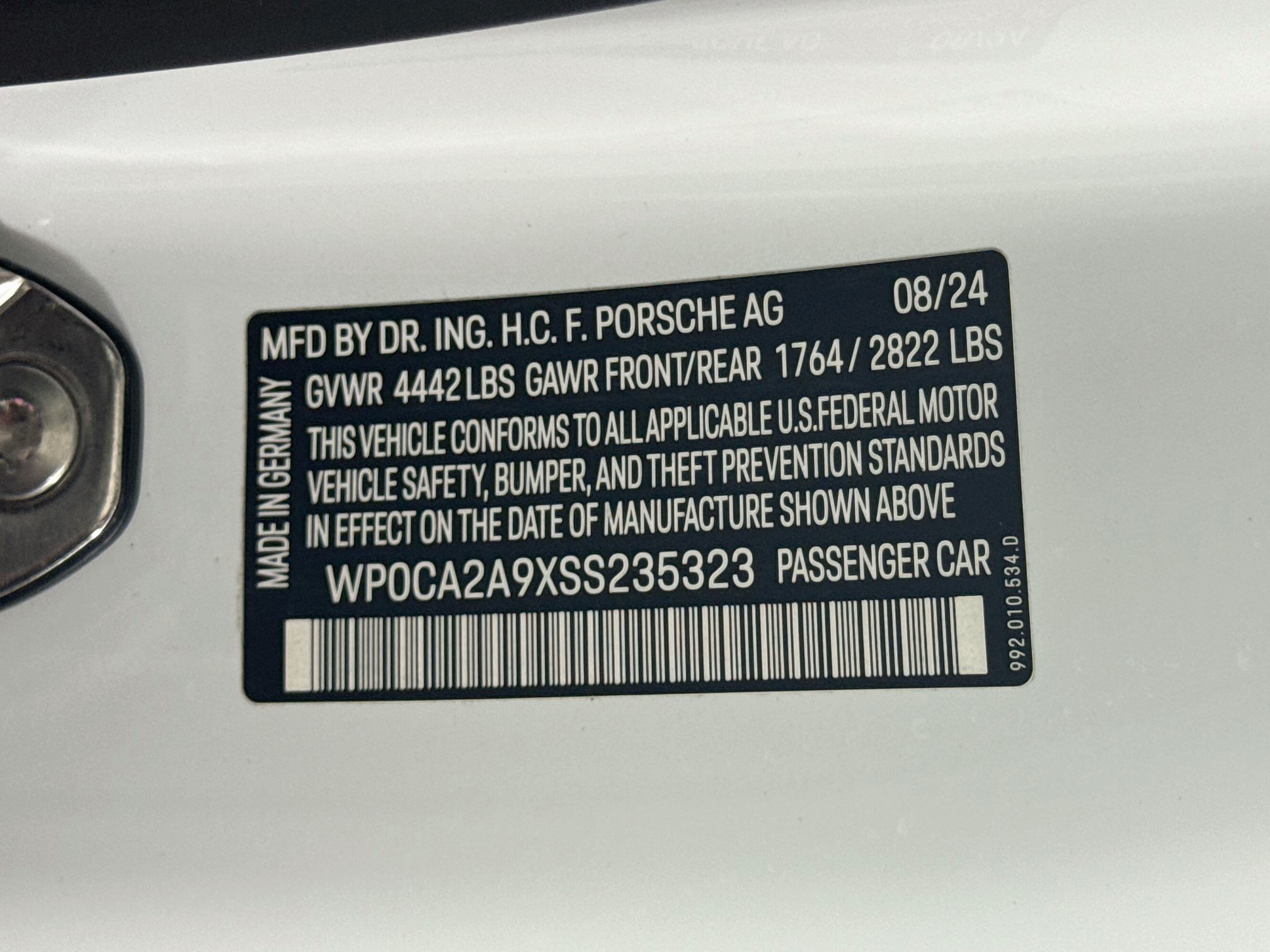 Certified 2025 Porsche 911 Carrera RWD image 30