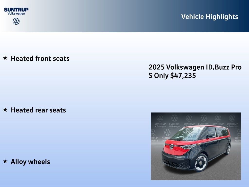 New 2025 Volkswagen ID. Buzz Pro S image 15