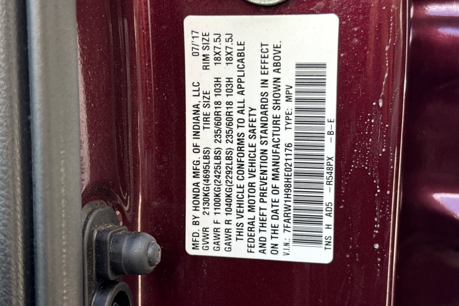 Used 2017 Honda CR-V Touring image 30