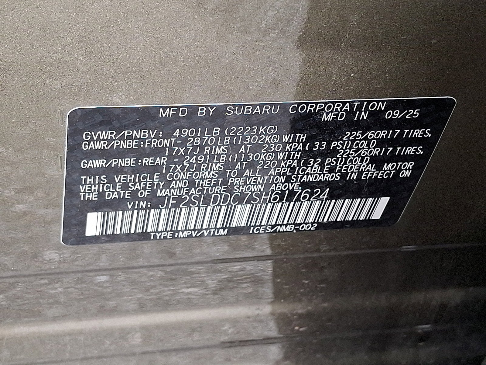 Certified 2025 Subaru Forester Premium AWD/4WD image 28