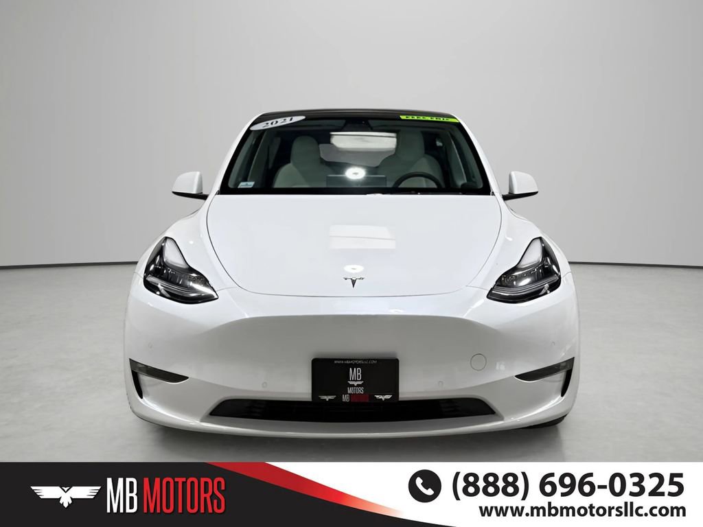 Used 2021 Tesla Model Y Long Range AWD/4WD image 2