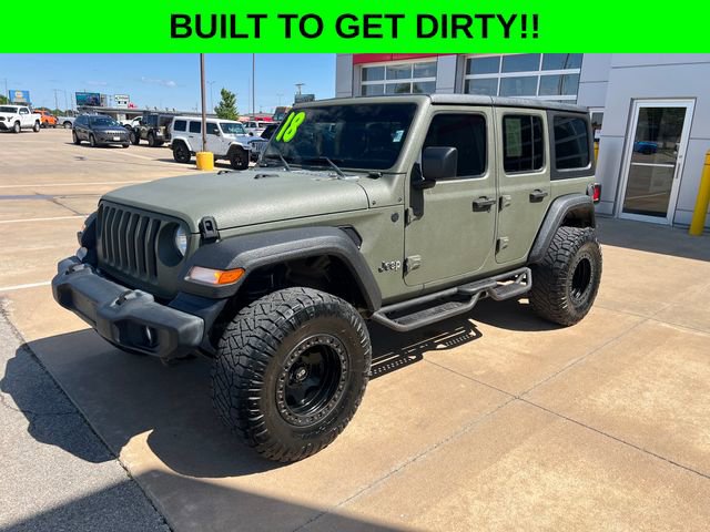 Used 2018 Jeep Wrangler Unlimited Sport S AWD/4WD 360° Tour