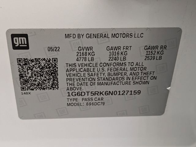 Certified 2022 Cadillac CT5 Premium Luxury w/ Parking Package AWD/4WD image 30