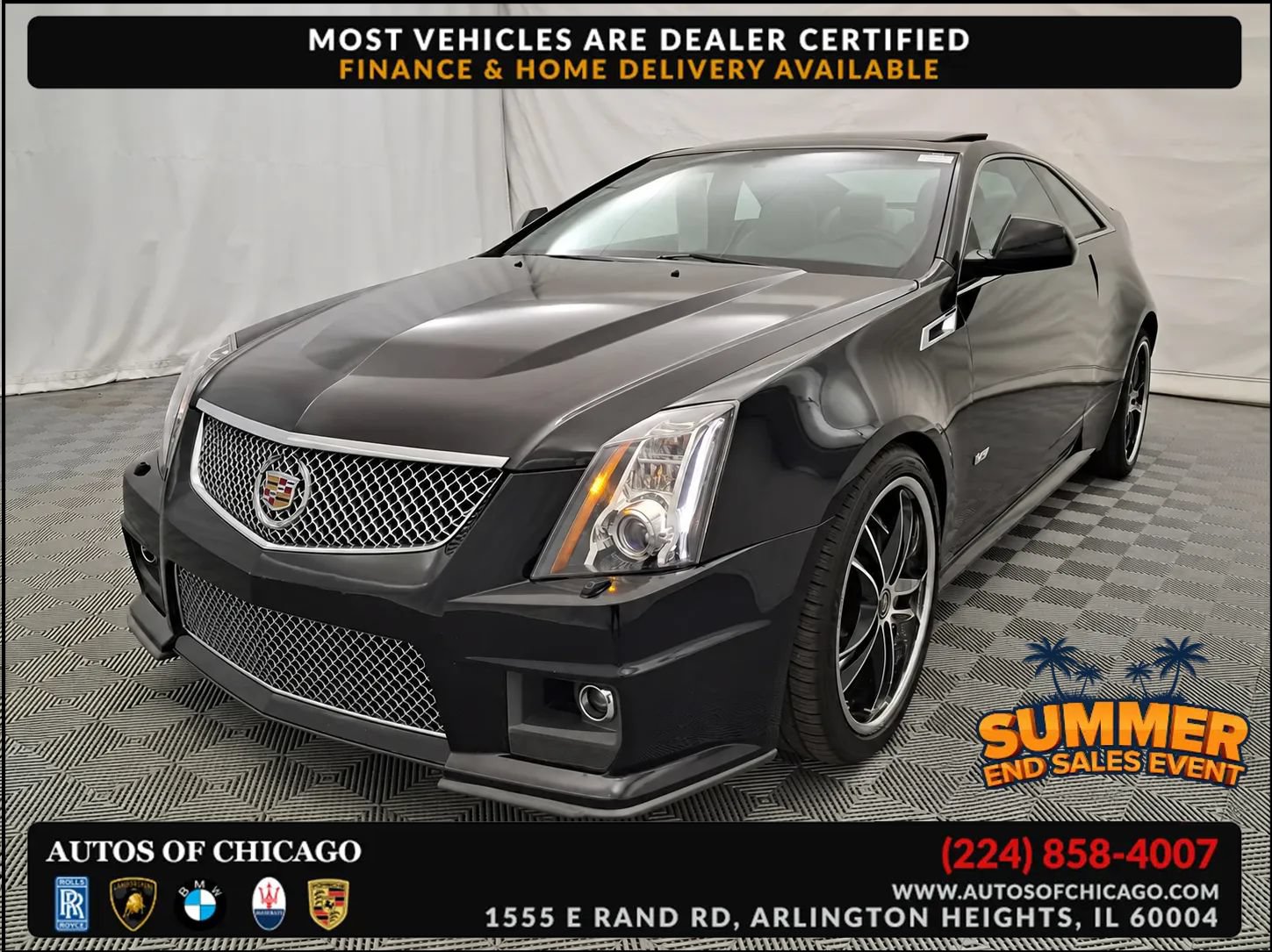 Used 2011 Cadillac CTS V w/ Wood Trim Package