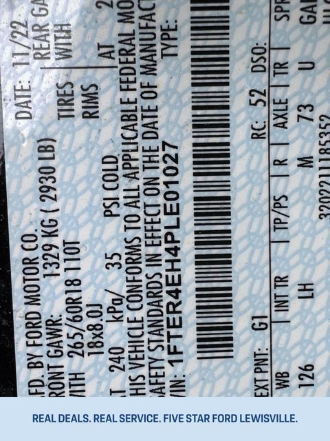 Certified 2023 Ford Ranger XLT w/ Equipment Group 301A Mid RWD image 31