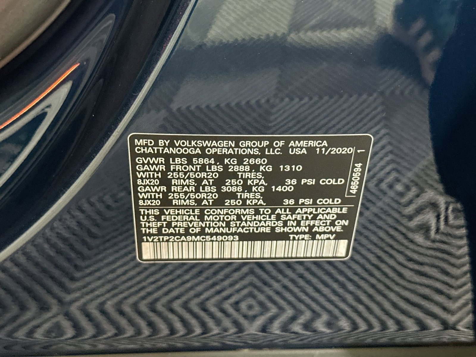 Used 2021 Volkswagen Atlas SEL Premium image 41