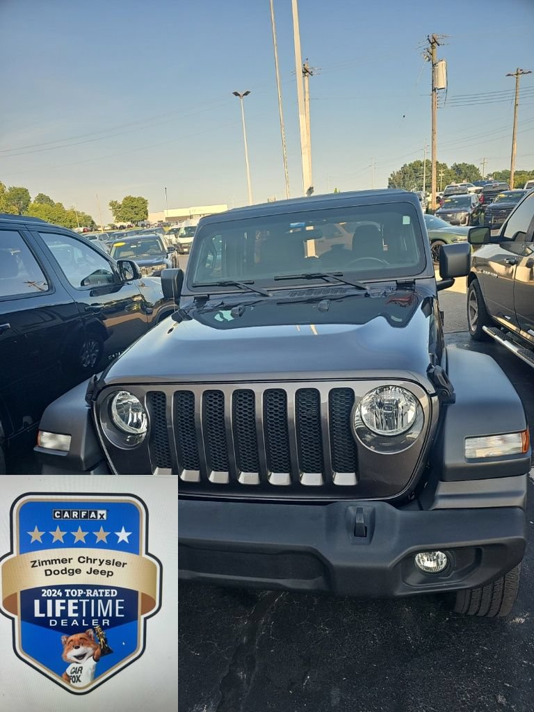 Certified 2020 Jeep Wrangler Unlimited Sport S