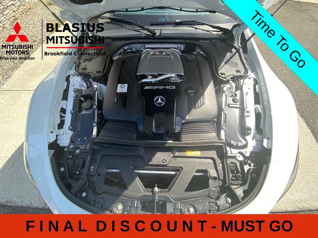 Used 2022 Mercedes-Benz SL 55 AMG 4MATIC w/ Driver Assistance Package image 64