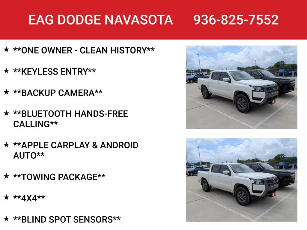 Used 2025 Nissan Frontier SV w/ Tow Package AWD/4WD image 4
