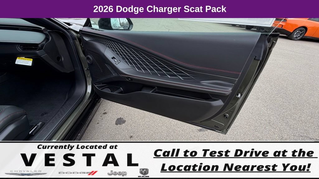 New 2026 Dodge Charger Scat Pack w/ Blacktop Package AWD/4WD image 36