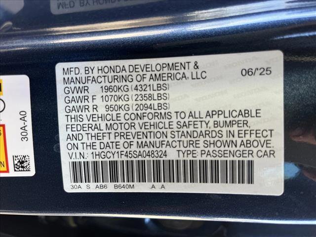 Certified 2025 Honda Accord SE image 25