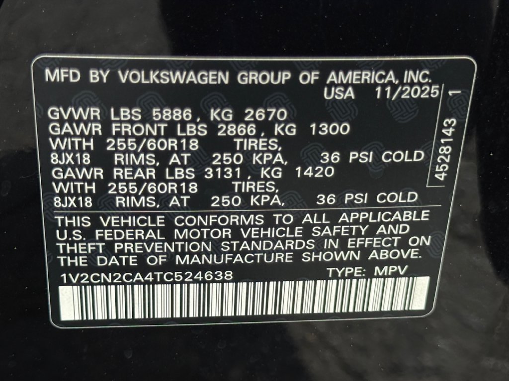 Used 2026 Volkswagen Atlas Peak Edition AWD/4WD image 29