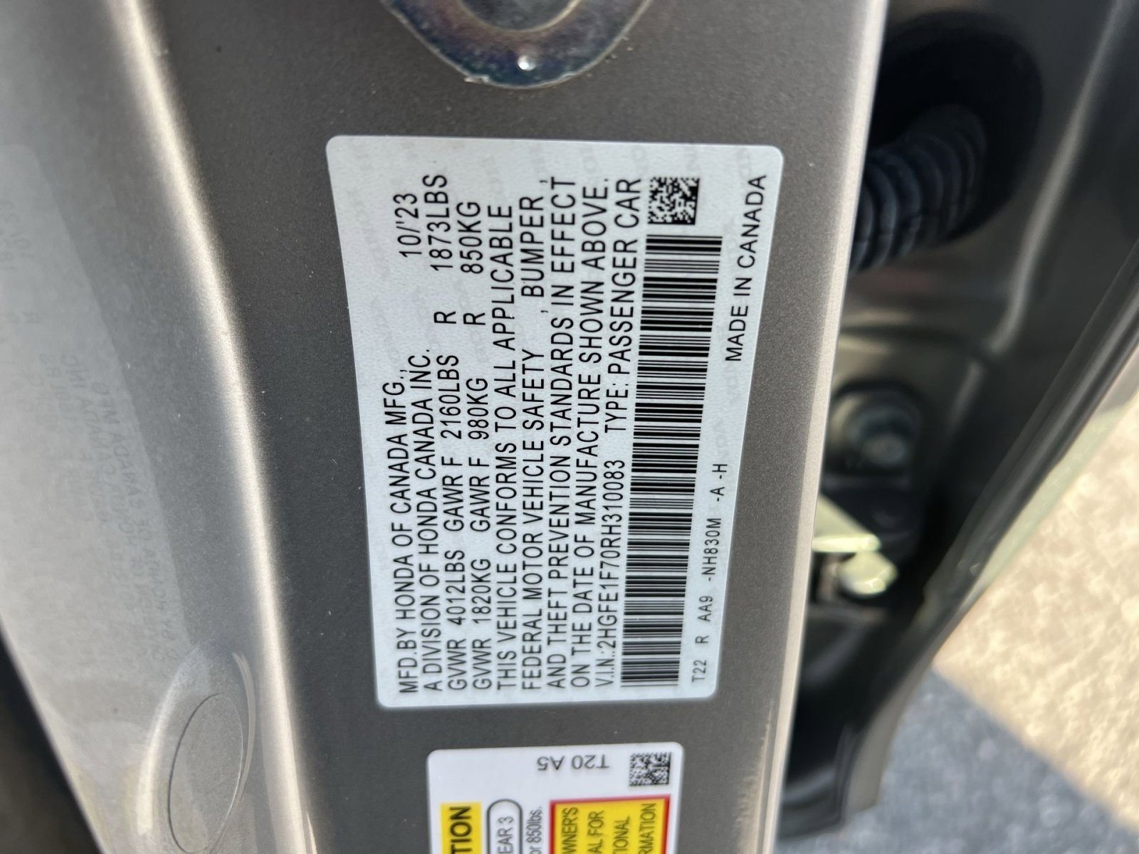 Used 2024 Honda Civic EX image 27