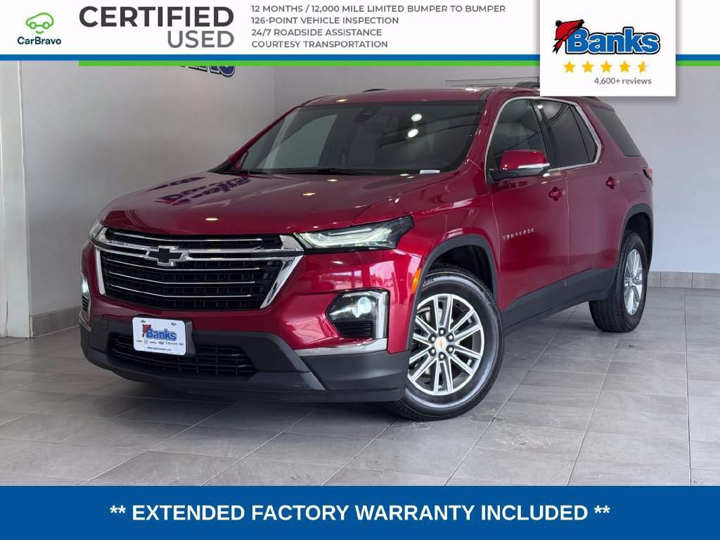 Certified 2023 Chevrolet Traverse LT AWD/4WD image 1