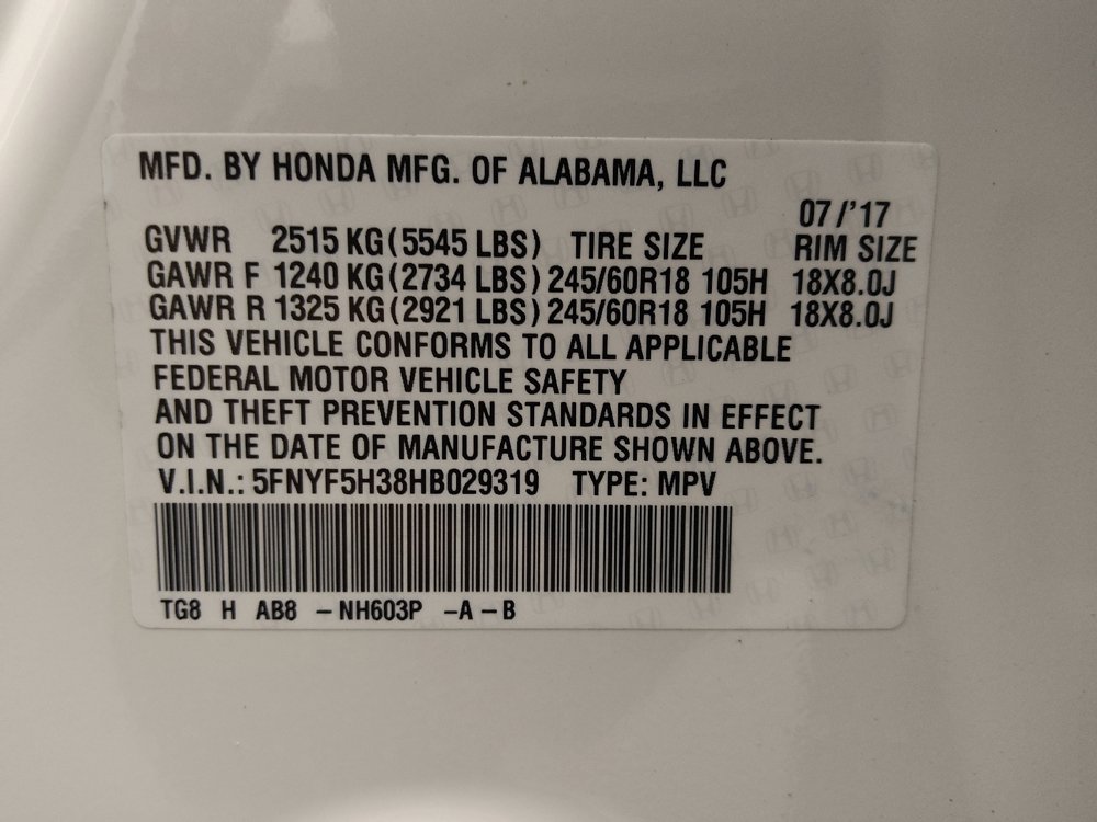 Used 2017 Honda Pilot EX image 33