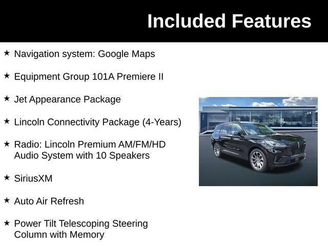 New 2026 Lincoln Aviator 2WD w/ Jet Appearance Package image 6