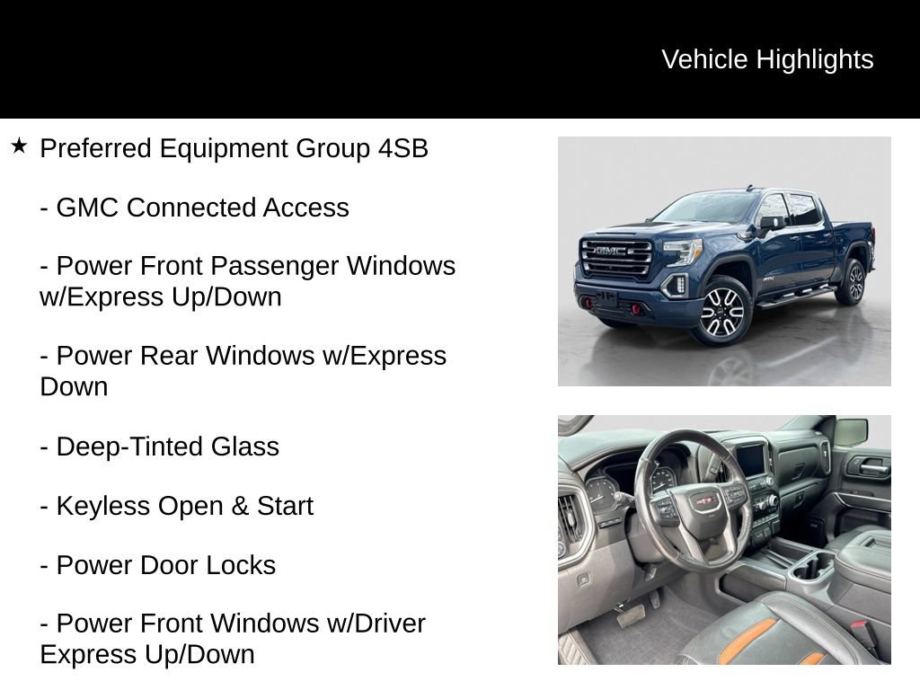 Used 2019 GMC Sierra 1500 AT4 w/ AT4 Premium Package AWD/4WD image 6