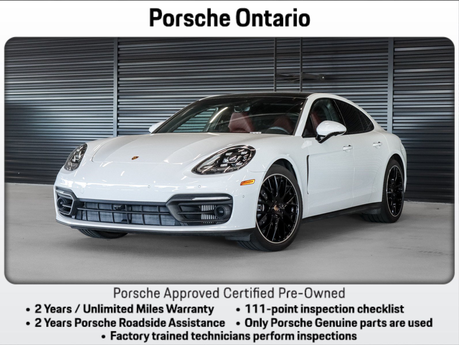 Certified 2023 Porsche Panamera Platinum Edition RWD image 1