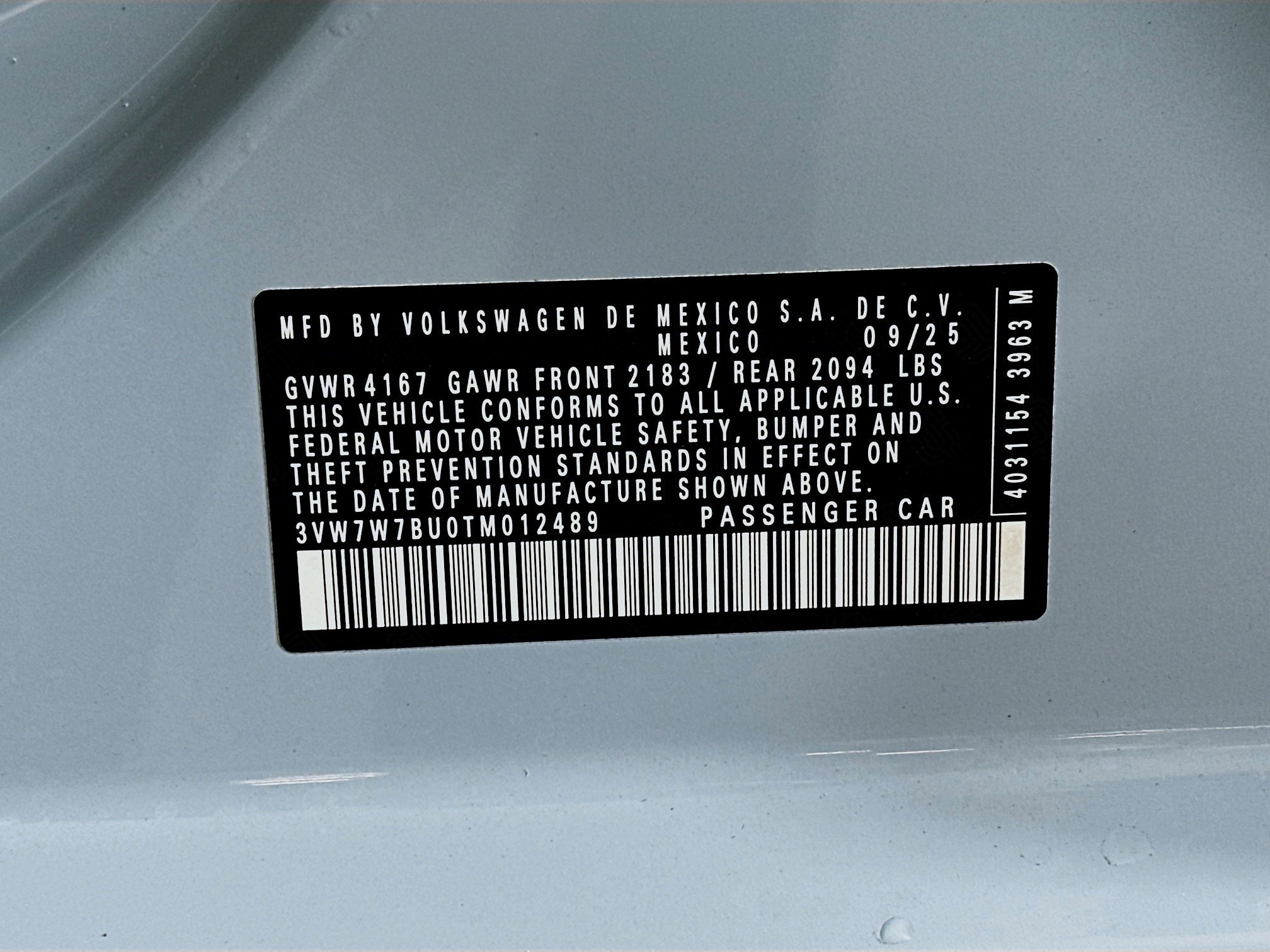 New 2026 Volkswagen Jetta SE image 30