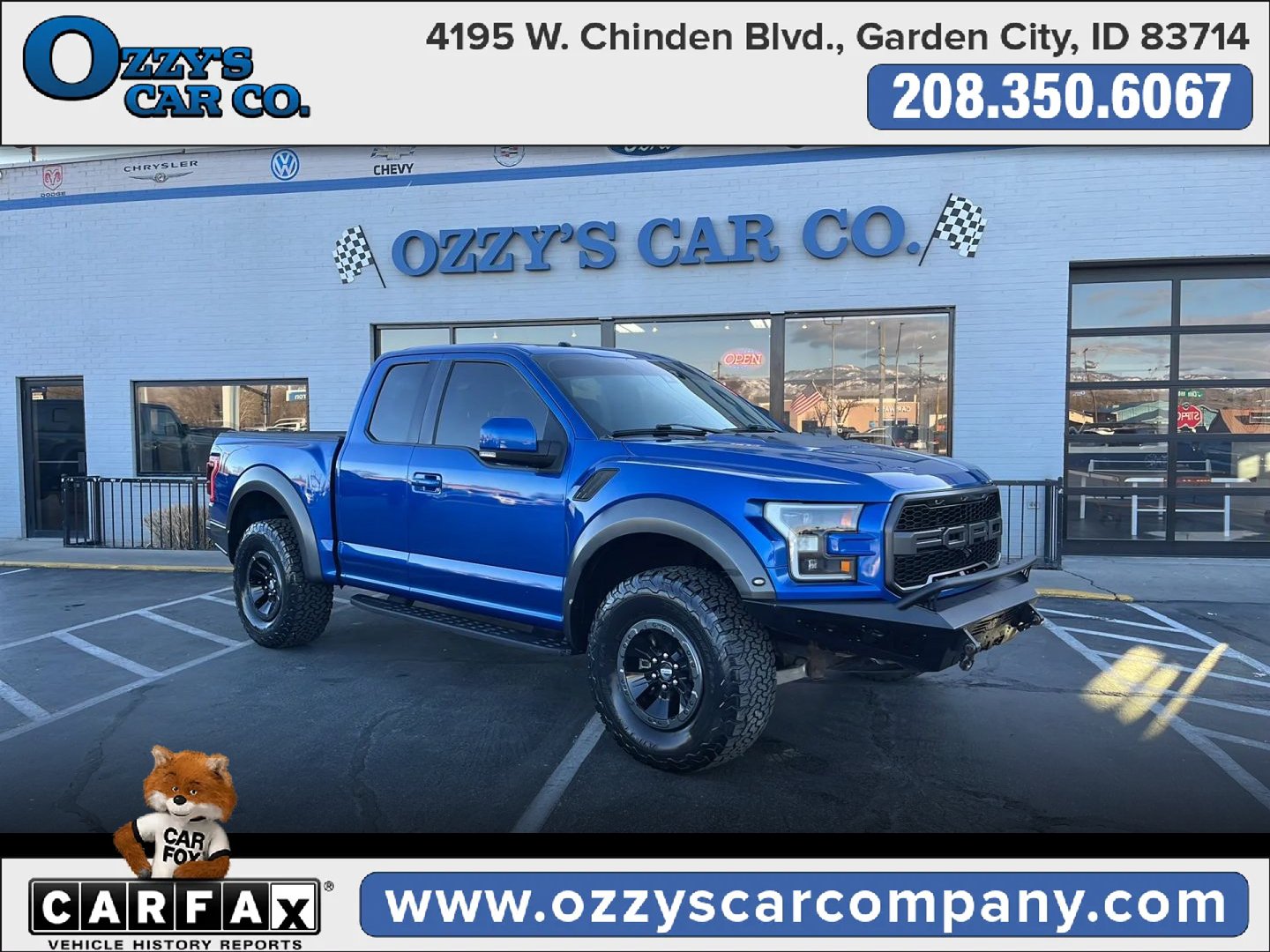 Used 2017 Ford F150 Raptor w/ Equipment Group 802A Luxury