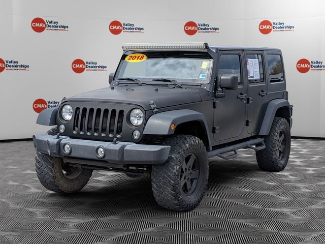 Used 2018 Jeep Wrangler Unlimited Sport S image 1