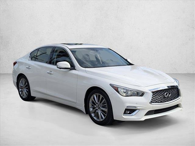 Used 2023 INFINITI Q50 Luxe w/ Cargo Package RWD image 3