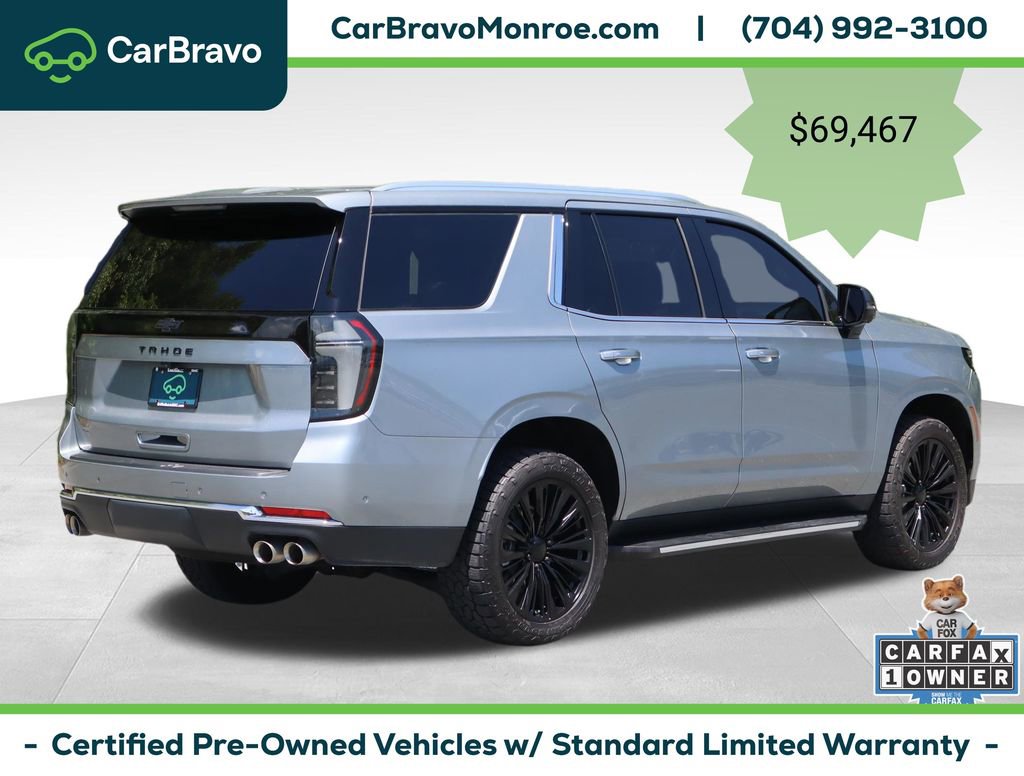 Certified 2025 Chevrolet Tahoe Premier AWD/4WD image 6