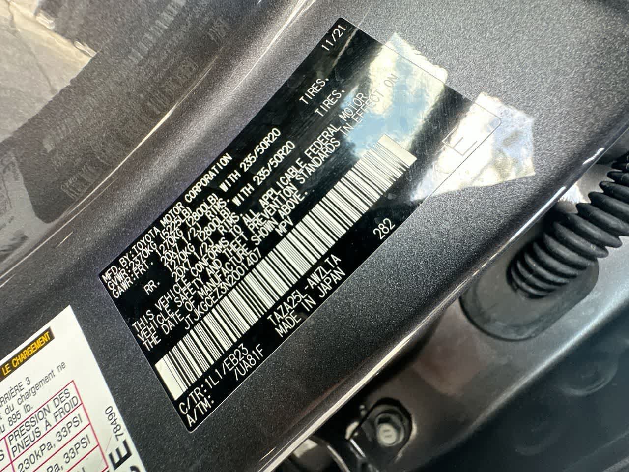 Used 2022 Lexus NX 350 F Sport w/ Towing Package (2000 Lbs) AWD/4WD image 29