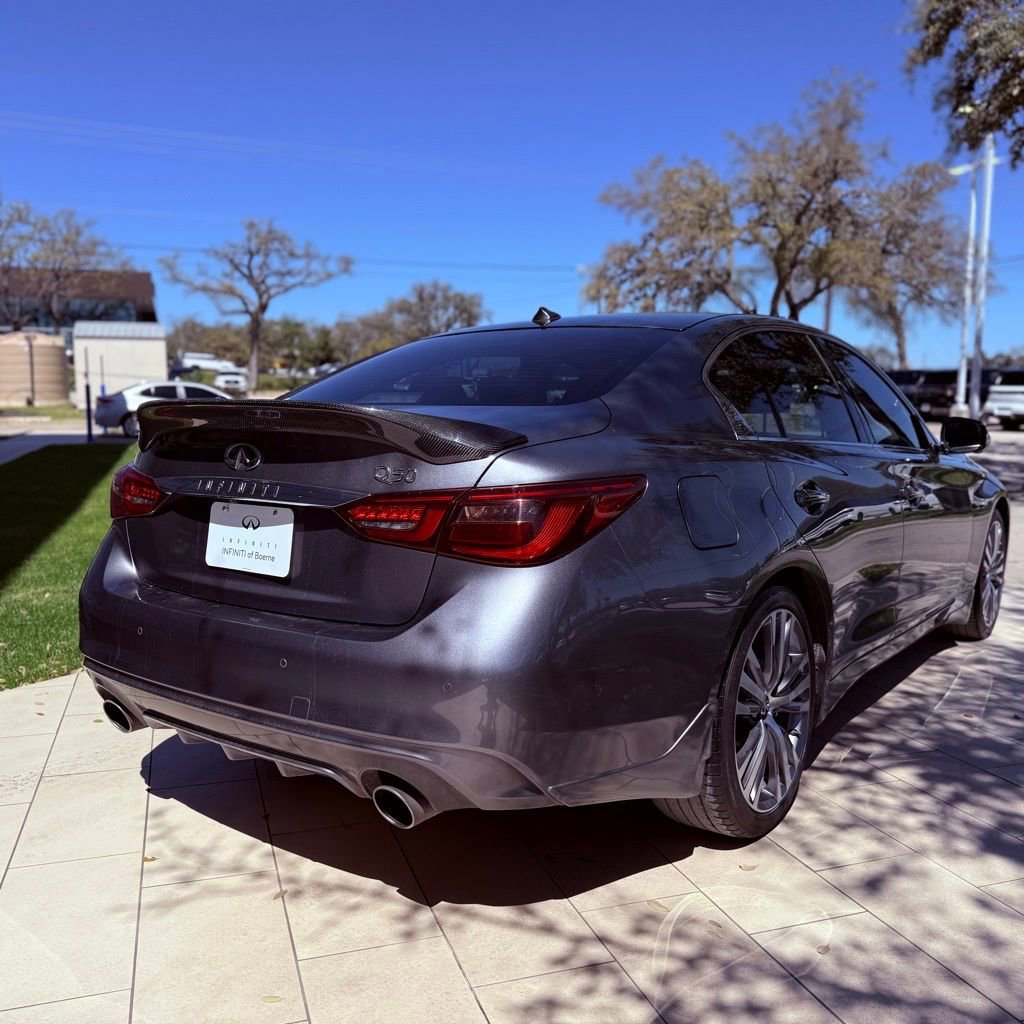 Certified 2022 INFINITI Q50 Sensory image 6