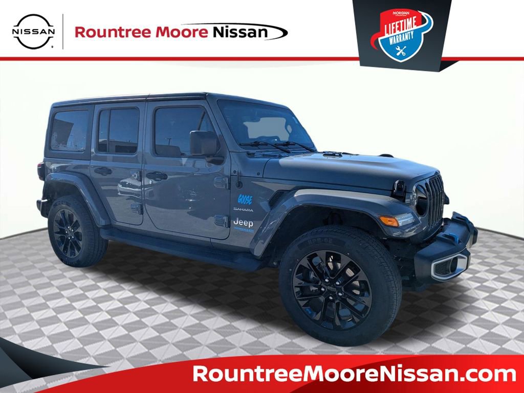 Used 2022 Jeep Wrangler Unlimited Sahara w/ Cold Weather Group image 1