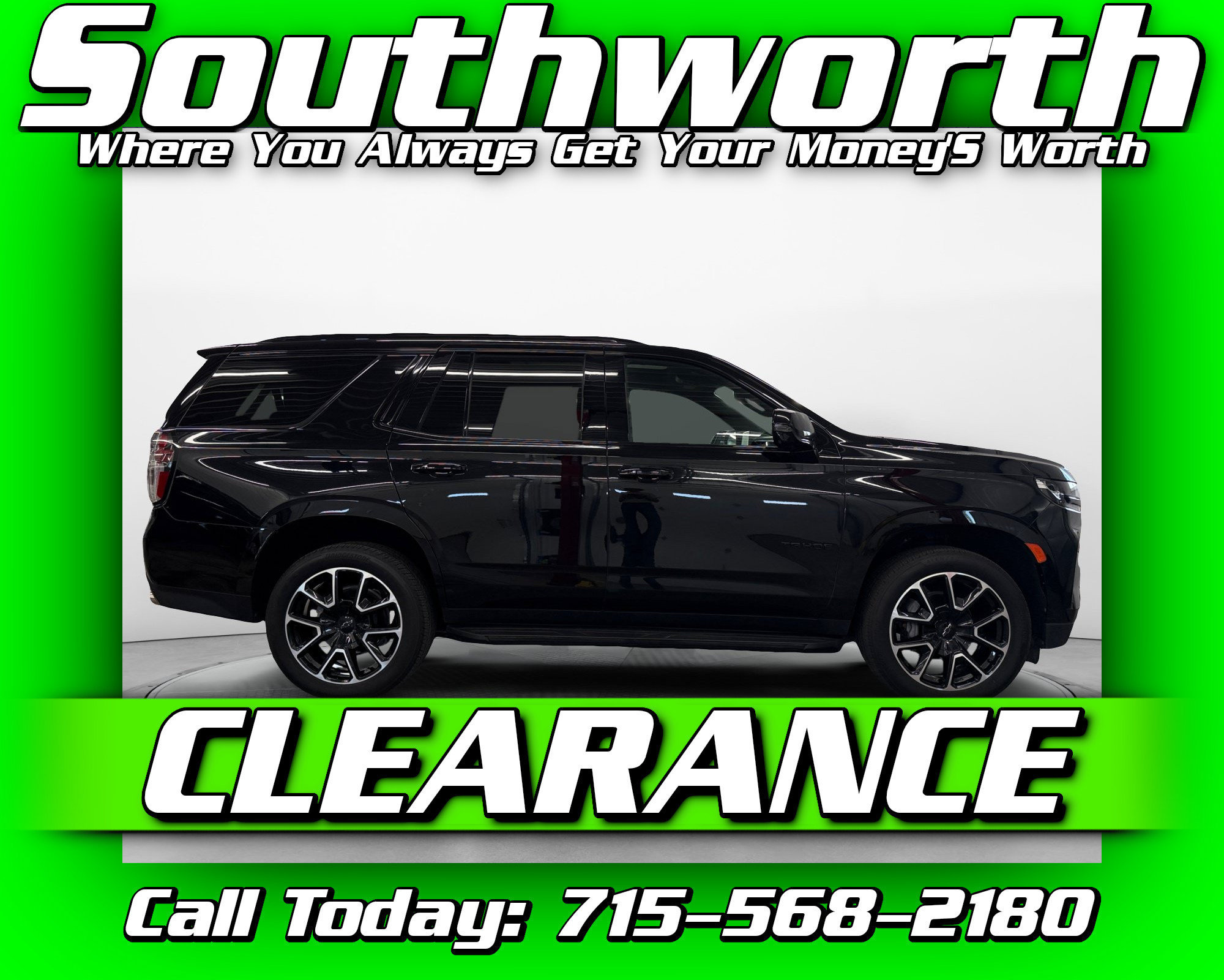 Used 2024 Chevrolet Tahoe RST w/ Sport Performance Package