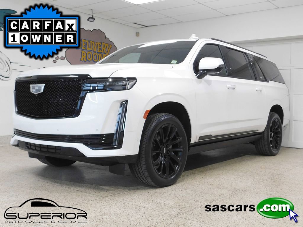 Used 2024 Cadillac Escalade ESV Sport w/ LPO, ONYX Package image 1